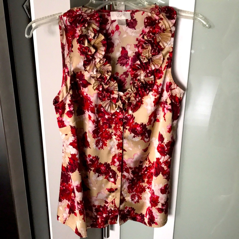 Ann Taylor Loft xs sleeveless Blouse